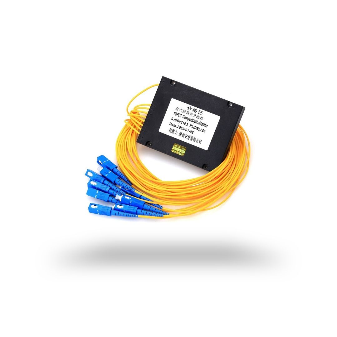 Passive splitter / pasif spliter 1:8 fiber optic ( MODULAR ) SC/ APC