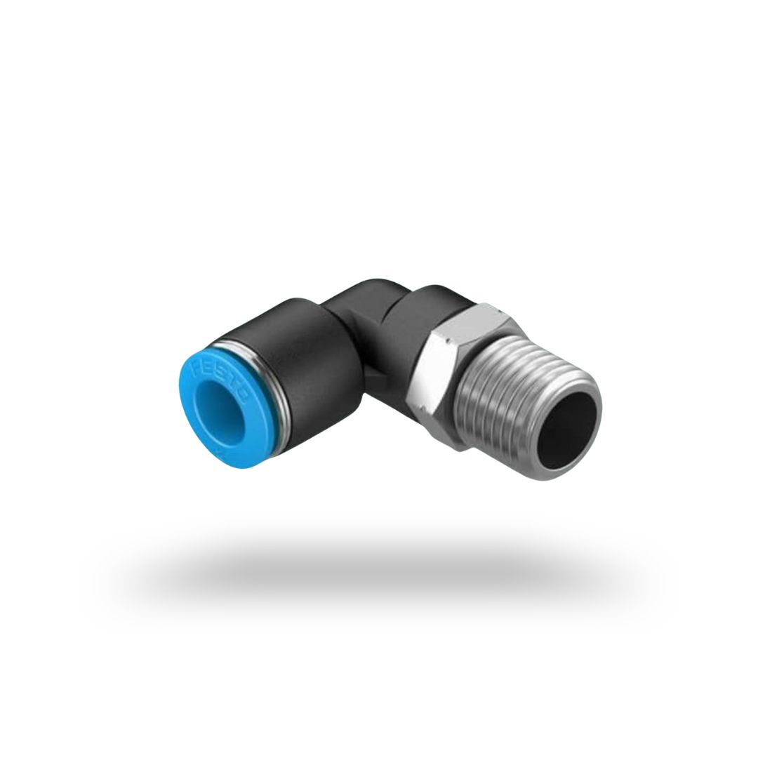 FESTO PUSH-IN L FITTING QSL-1/4-10 ( 153051 )
