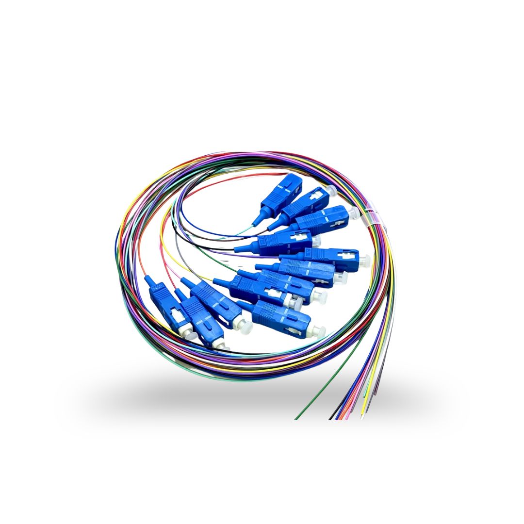 Pigtail SC UPC Rainbow - Pack