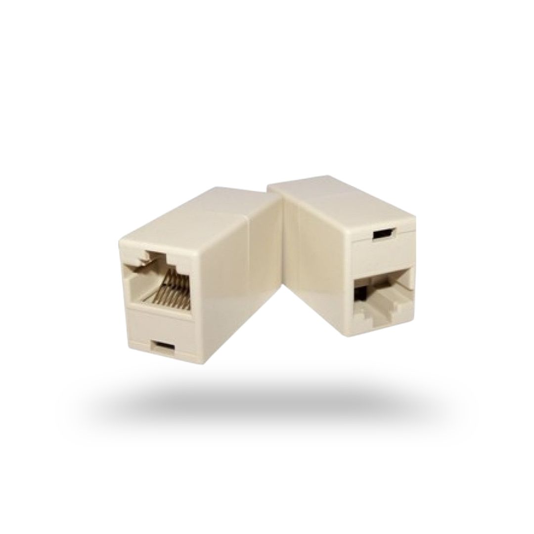 Barrel / Barel Konektor RJ45 / Penyambung Dua Konektor RJ 45 UTP LAN