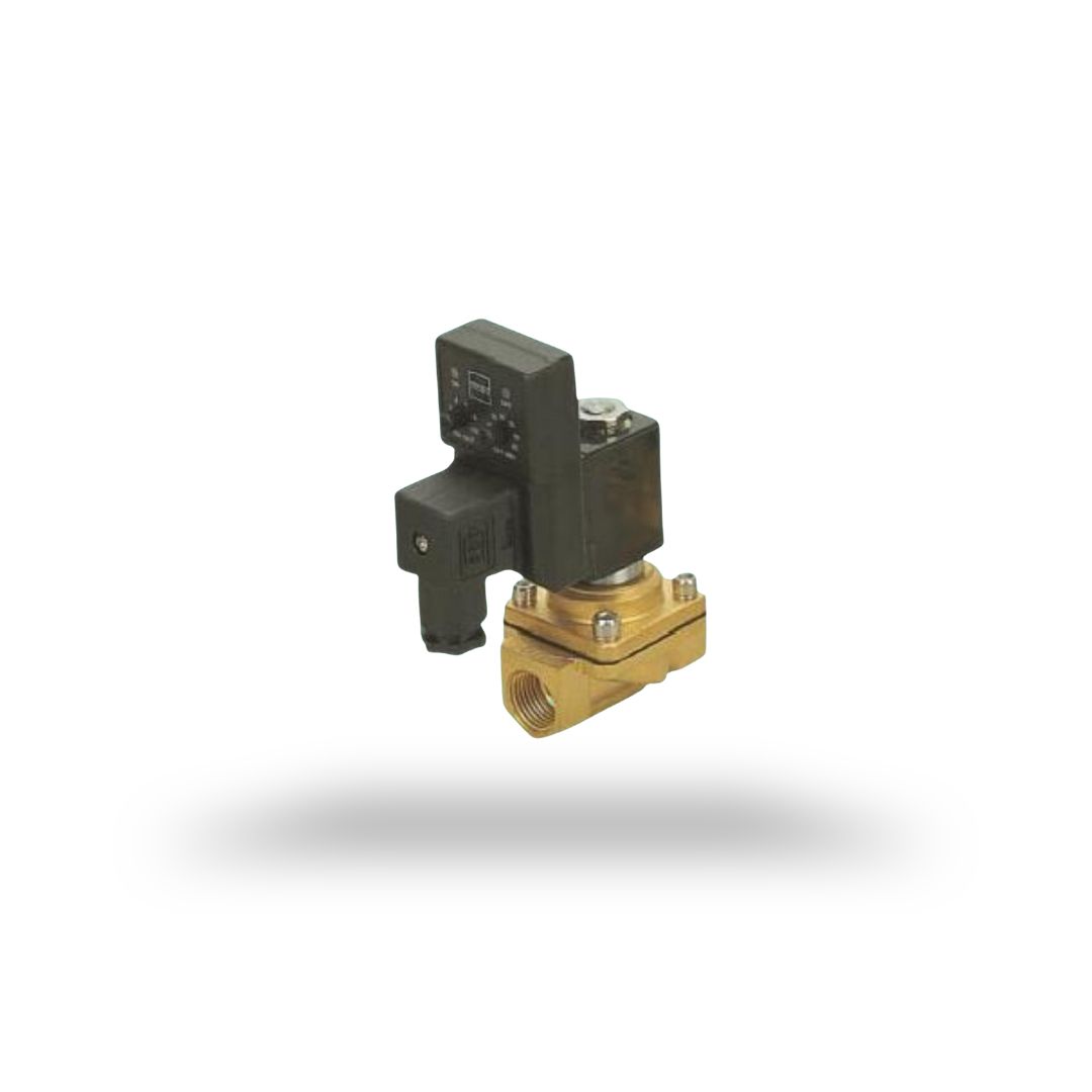 SOLENOID VALVE PU220-E4 drat 1/2 " 220VAC 24VDC - 220VAC