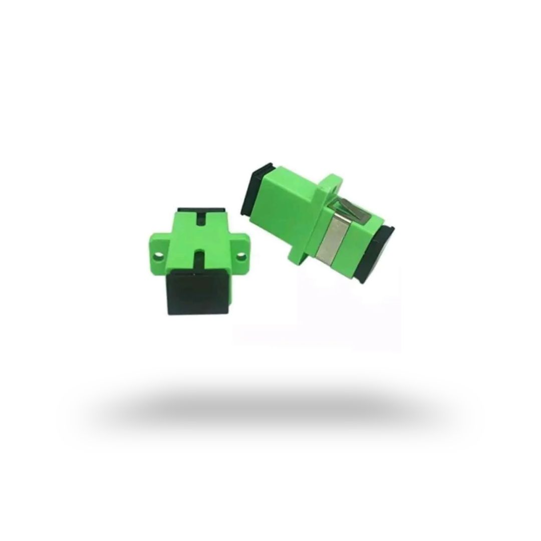 Adapter SC APC Fiber Optical / Adaptor - Fast Conector Hijau