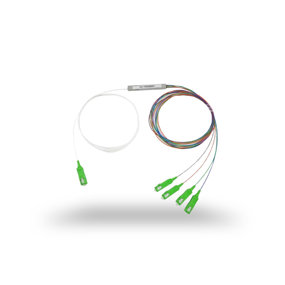 Passive Splitter PLC 1:2 SC/APC FO FTTH Colors