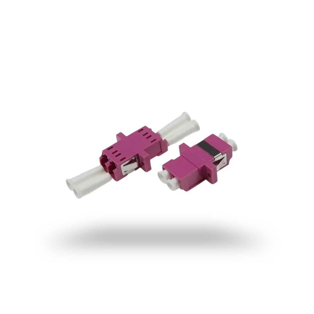 Adapter LC OM4 Multi Mode Dx/Duplex FO/Optical Fiber Adaptor/Coupler