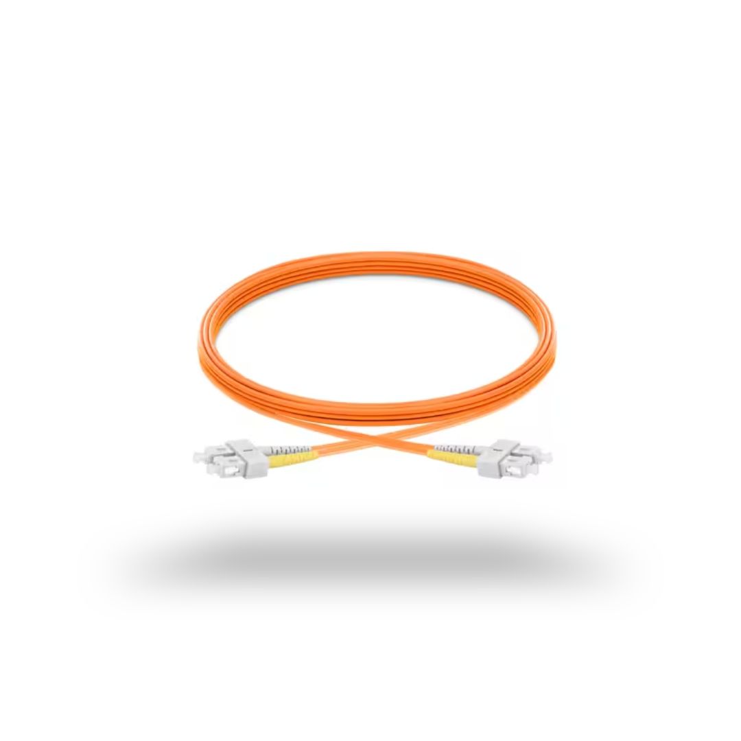 fibre optic patch cord cable LC(D), 2MM ZIP, 50/125, OFNP MULTIMODE