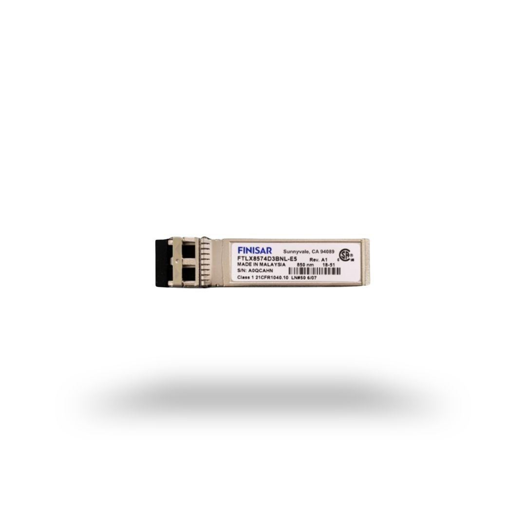 Finisar 10Gbase-SR SFP+ Transceiver Module / FTLX8574D3BNL-E5
